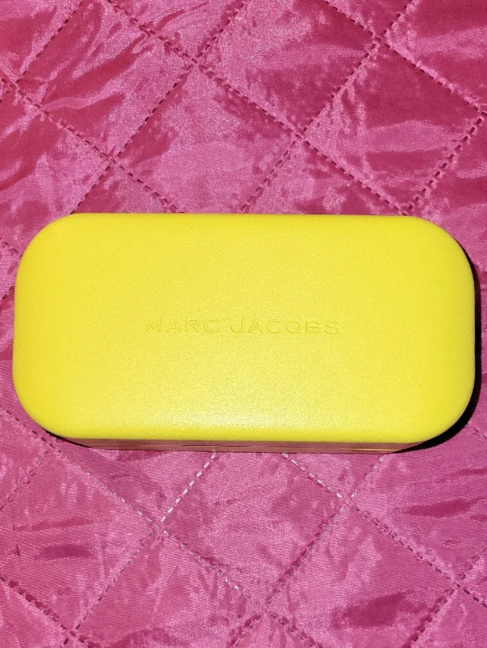 Marc Jacobs Light Gray Square Sunglasses with Black Lenses